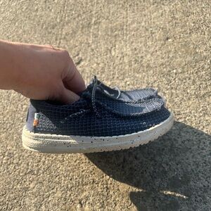 Hey Dude Kids Moccasins in Navy
